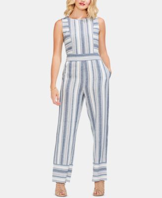vince camuto linen jumpsuit