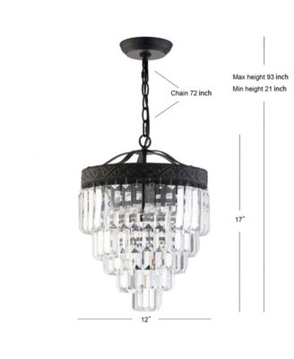 Wyatt 2-Light Crystal Led Chandelier