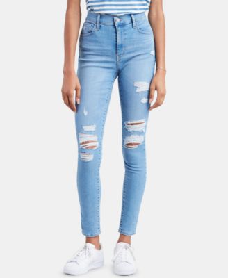 levis high skinny jeans