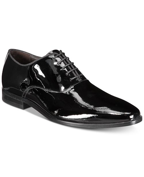 Hugo Boss Boss Men S High Line Patent Leather Oxfords