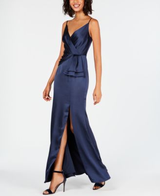adrianna papell wrap dress