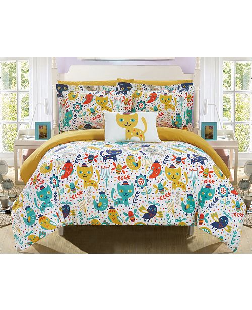 Chic Home Flopsy 8 Piece Full Bed In A Bag Comforter Set Reviews