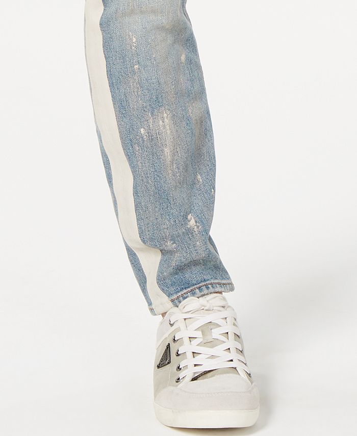 GUESS Men's Relaxed-Fit Ripped Jeans & Reviews - Jeans - Men - Macy's