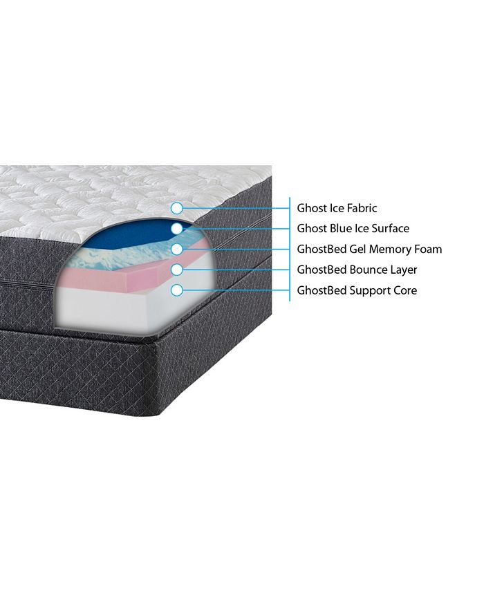 Ghostbed Luxe 13" Plush Mattress Twin XL Macy's