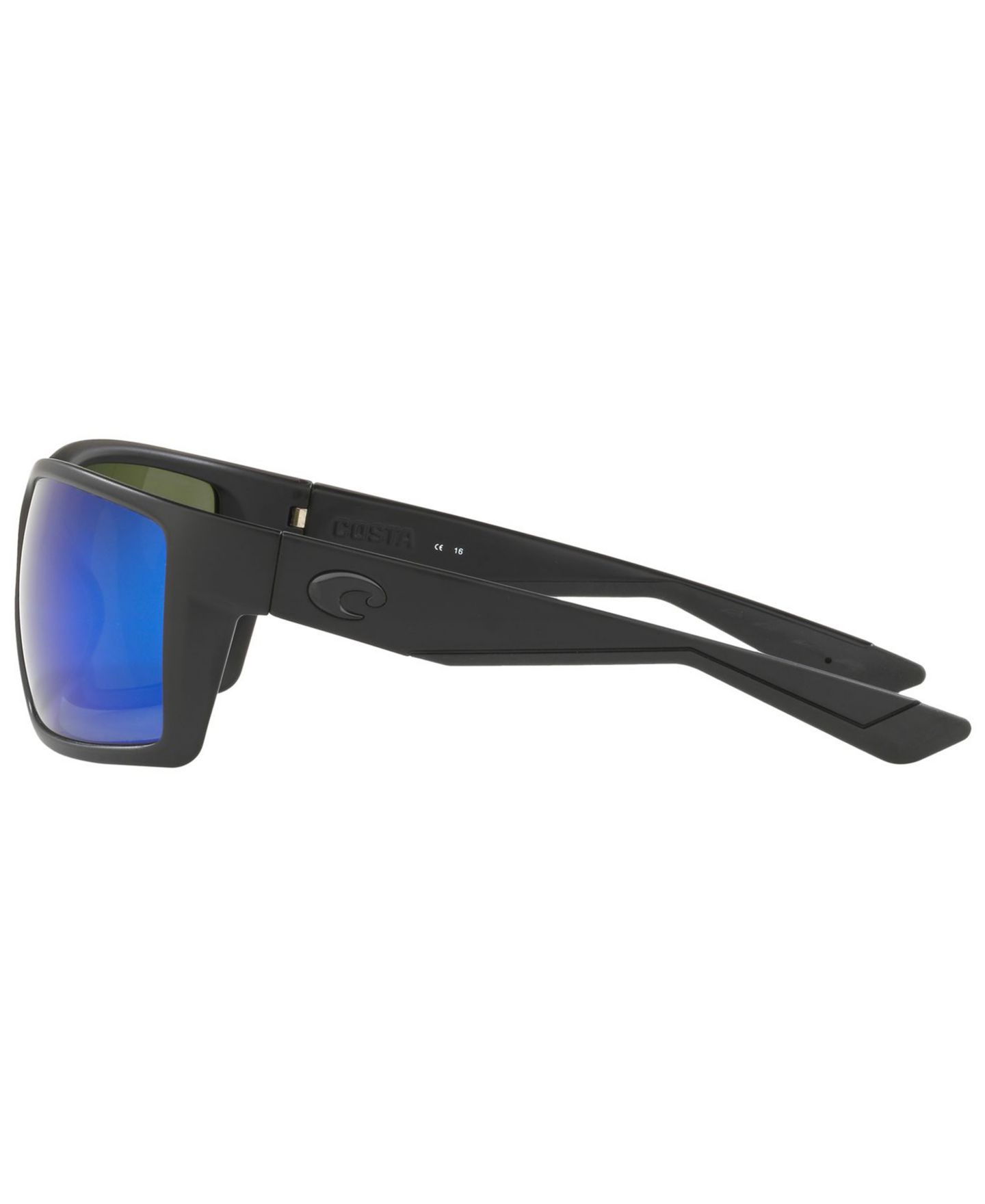 Мужские солнцезащитные очки Costa Del Mar Polarized, Reefton 64, цвет: Чёрный / Синий — фото 6