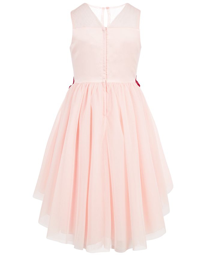 Nanette Lepore Rose Appliqué Party Dress, Big Girls (7-16) - Macy's