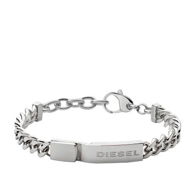 Diesel - Men's Stacked Stainless-Steel Bracelet