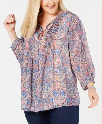 macy's tommy hilfiger plus size