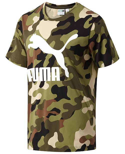 puma camo tee