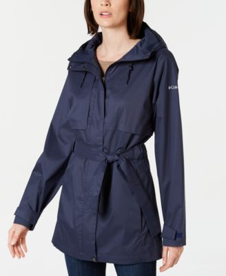 Columbia Pardon My Trench Water Resistant Rain Jacket Macy s