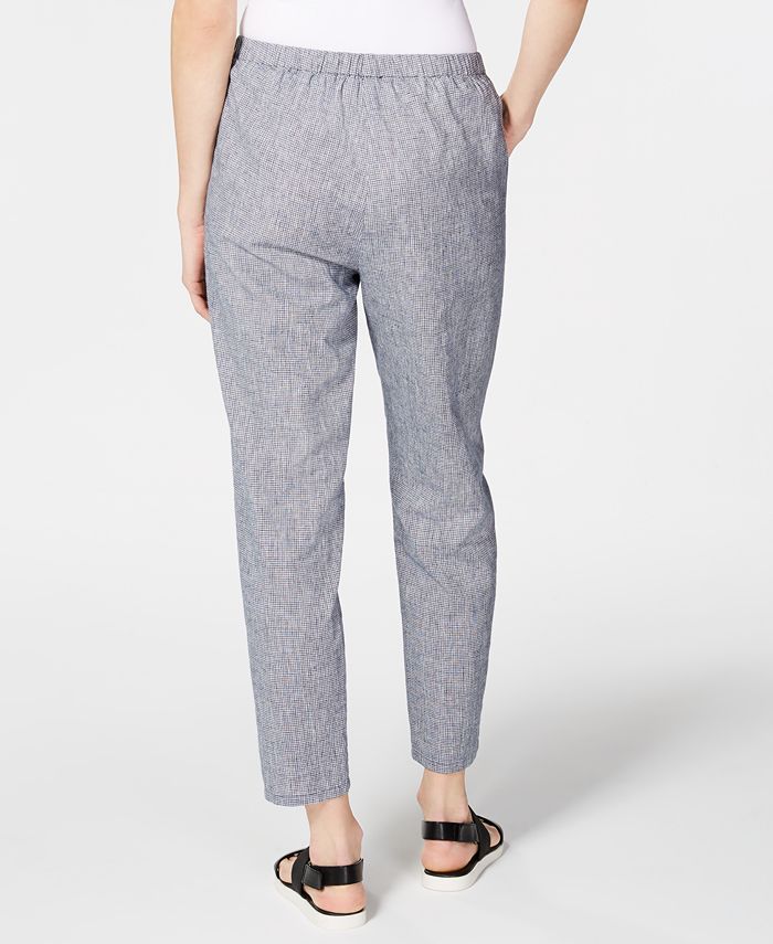 Eileen Fisher Pull-On Tapered-Leg Pants, Regular & Petite, Created for ...