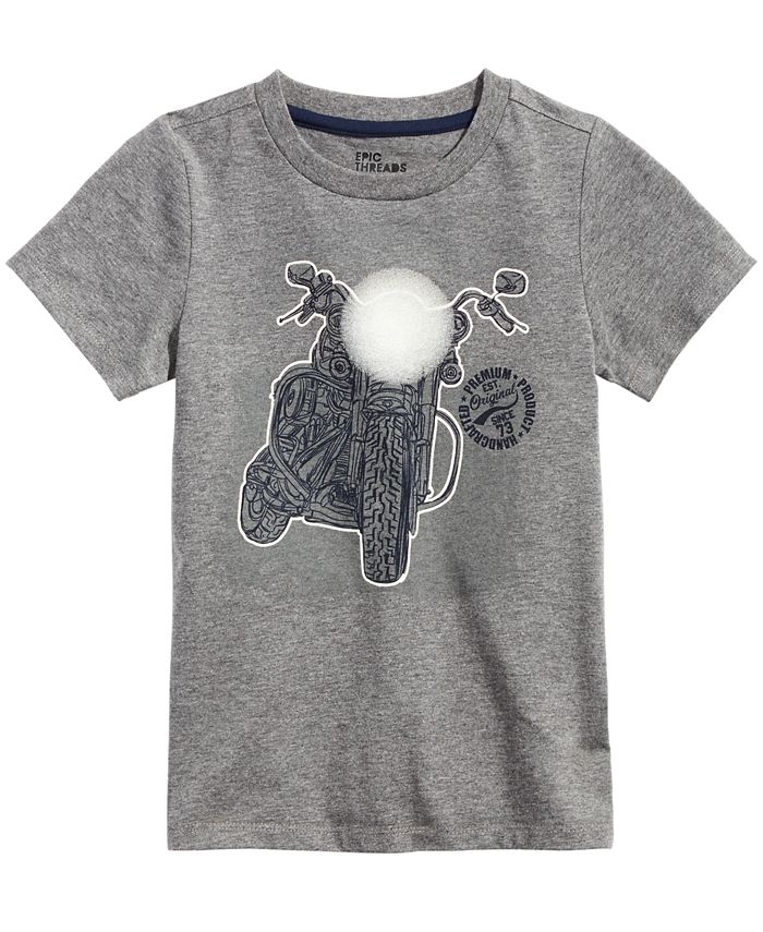 Epic Threads Toddler Boys Moto Glow in the Dark Graphic T-Shirt ...