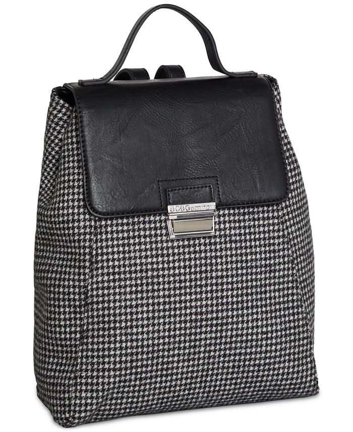 BCBGeneration Houndstooth Backpack Macy s