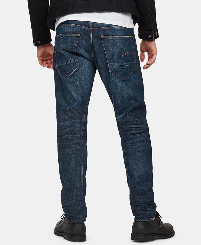 G-Star Raw Men's Relaxed-Fit Tapered Jeans, Created for Macy's & Reviews - Jeans - Men - Macy's