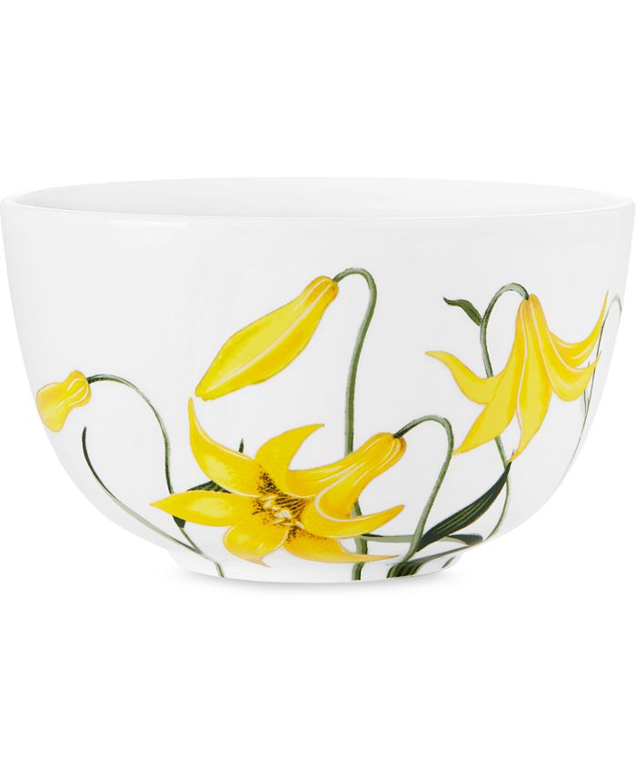 Martha Stewart Collection CLOSEOUT! Set of 4 Floral Cereal Bowls