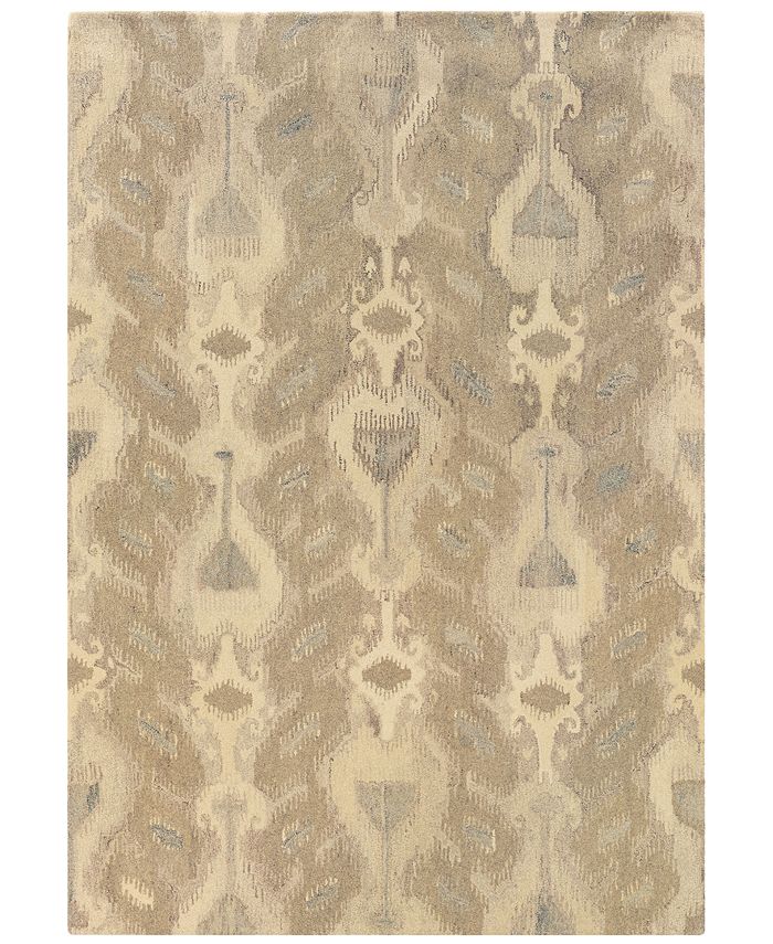 Oriental Weavers Anastasia 68004 Ivory/Sand 3'6" x 5'6" Area Rug