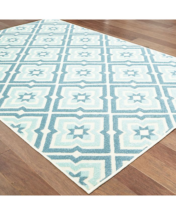 Oriental Weavers Barbados 1801 9'10" x 12'10" Indoor/Outdoor Area Rug