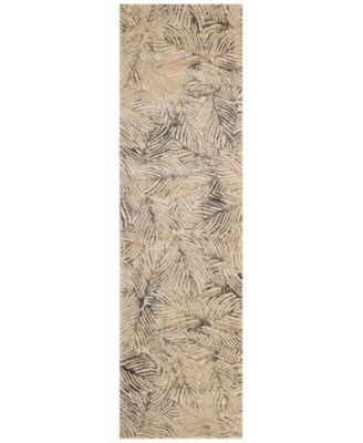 Spring Valley Home - Dreamscape DM-04 Charcoal/Beige 2'3" x 8' Runner Area Rug