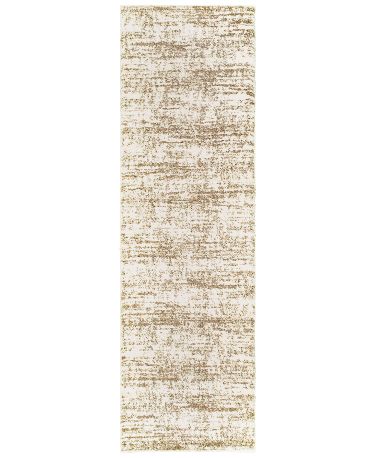 Oriental Weavers Verona Shag 1803 Runner Area Rug -Taupe