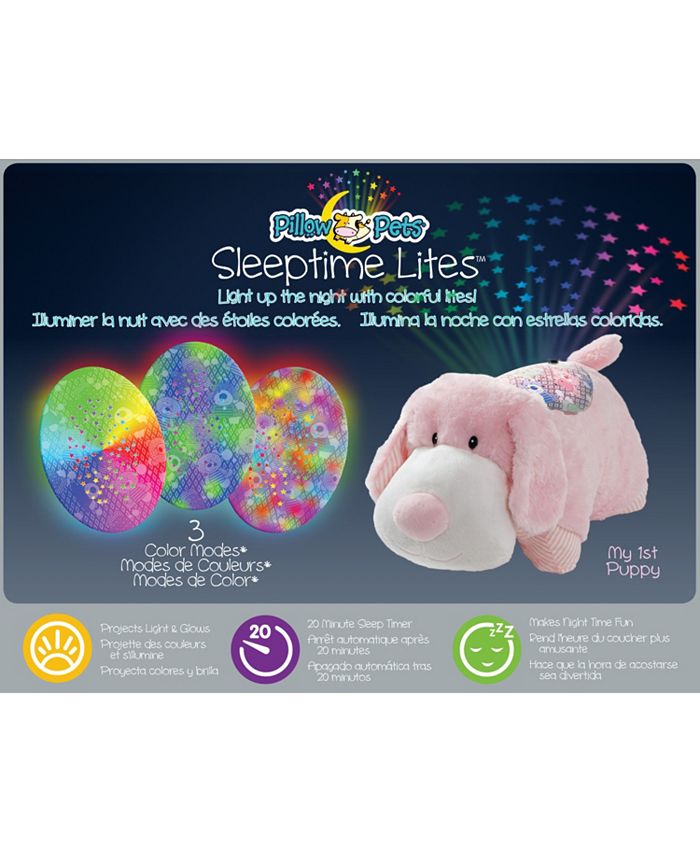 Pillow Pets My First Puppy Sleeptime Lite Macy's