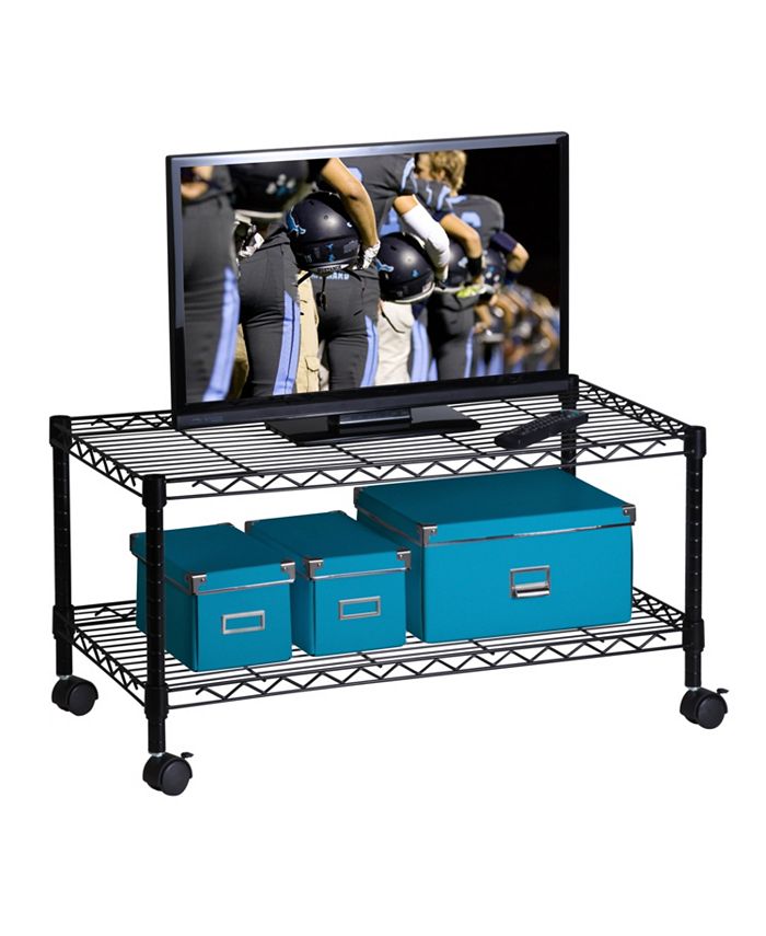 Honey Can Do 2Tier TV Stand and Media Cart Macy's