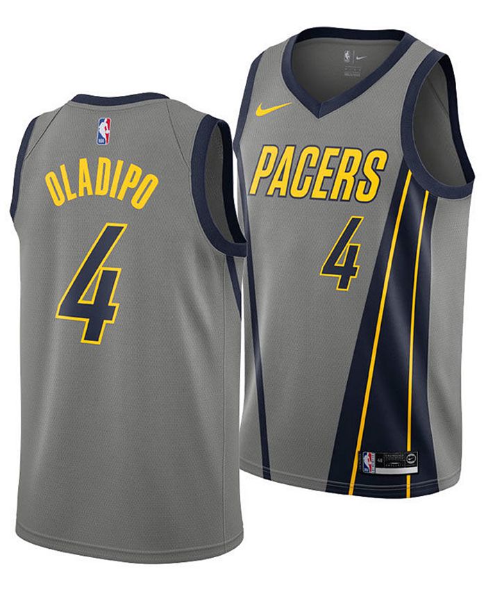 Victor Oladipo Indiana Pacers Nike Youth 2018/19 Swingman Jersey – City Edition Gray