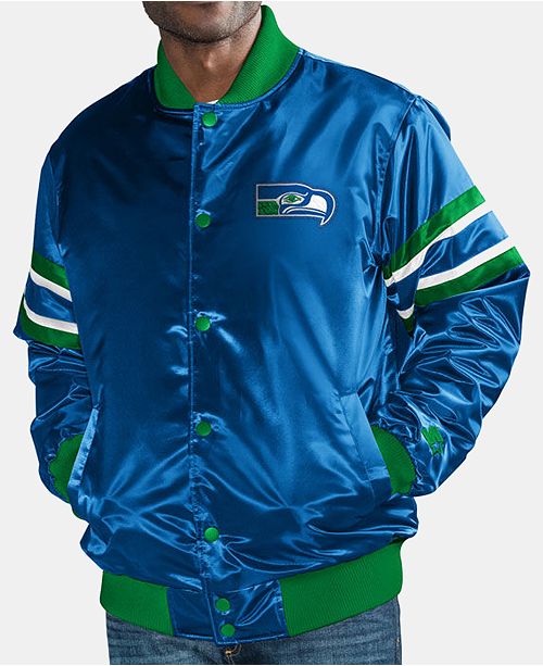 G Iii Sports Men S Seattle Seahawks Retro Varsity Jacket Reviews Sports Fan Shop By Lids Men Macy S