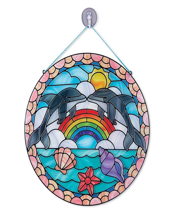 Melissa and Doug Melissa & Doug Stained Glass Made Easy Craft Kit