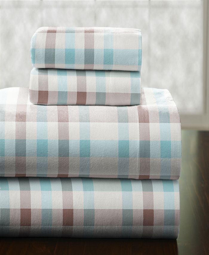 Pointehaven Heavy Weight Cotton Flannel Sheet Set Macy's