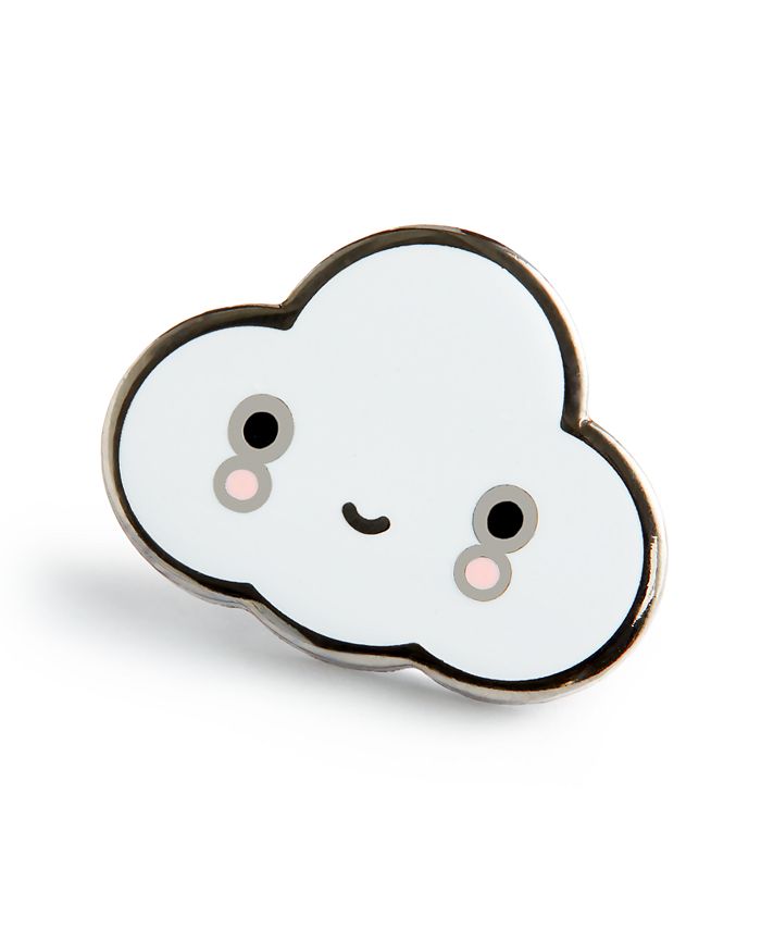 PINTRILL x FriendsWithYou Small Enamel Happy Cloud Pin, Created for ...