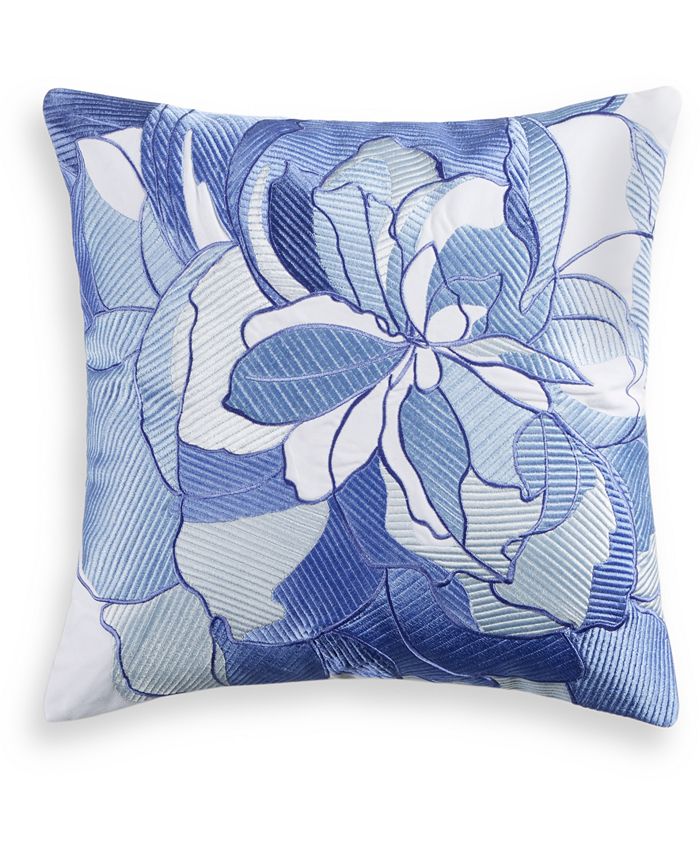 Charter Club Closeout! Sketch Floral 16" x 16" Decorative Pillow