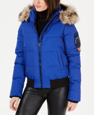 superdry ella everest bomber black