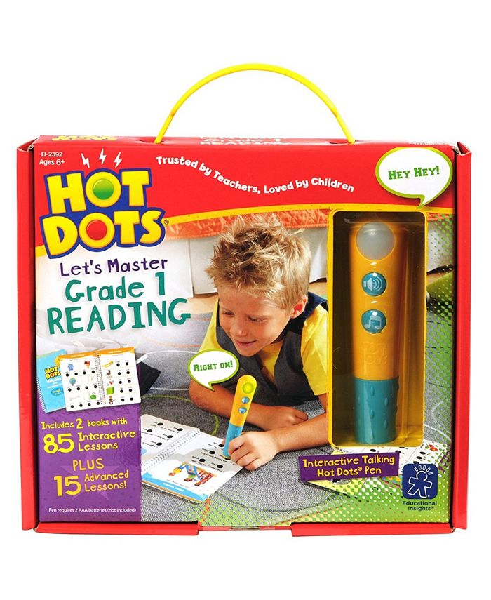 Learning Resources Educational Insights Hot Dots Jr Let's Master Grade