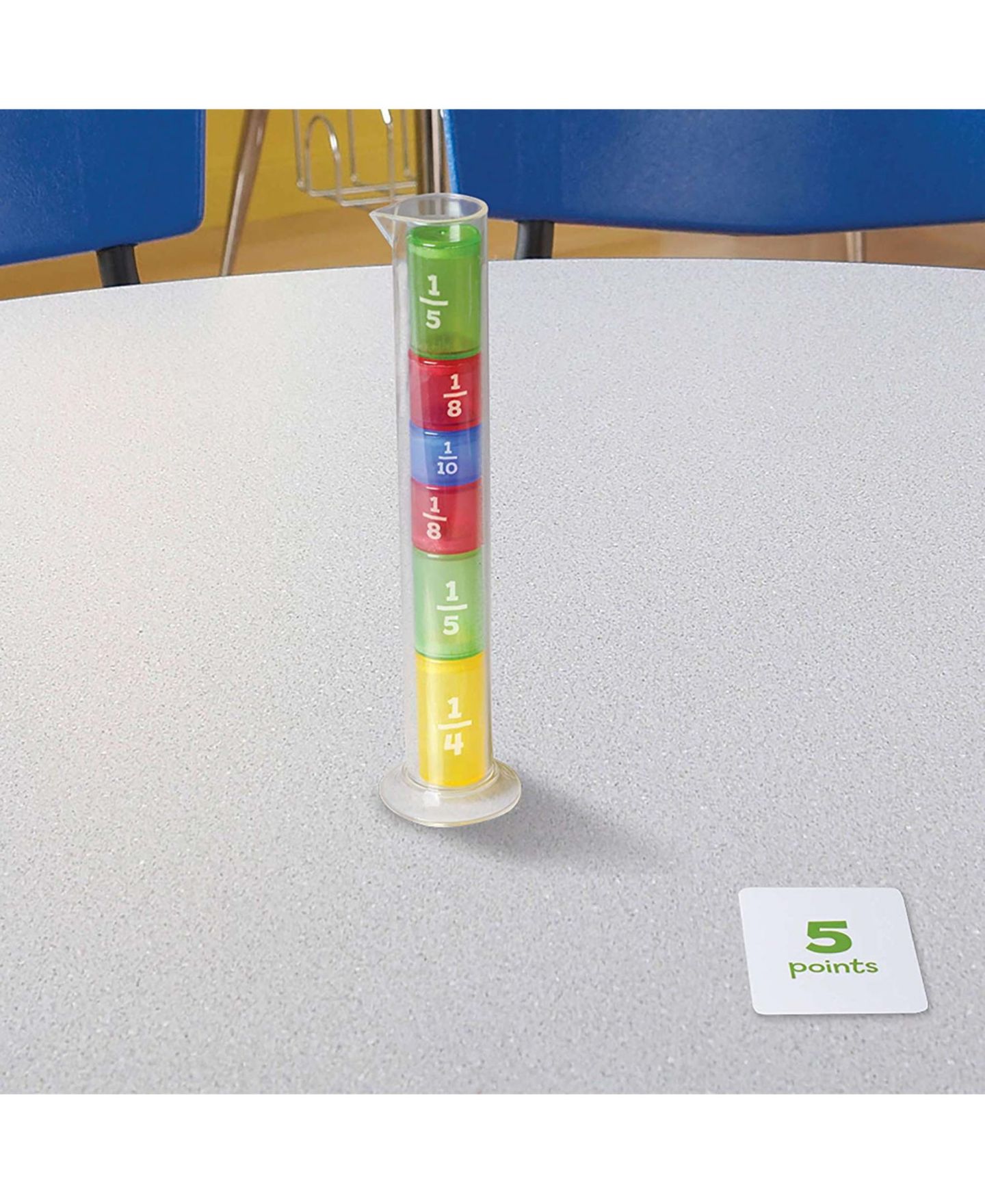 Детская карточная игра Areyougame Fraction Formula Math Card Game, Ages 8+ — фото 7