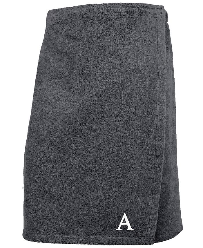 Linum Home - 100% Turkish Cotton Terry Personalized Men's Bath Wrap