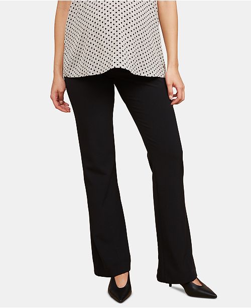 Motherhood Maternity Flared Dress Pants Maternity Women Macy's
