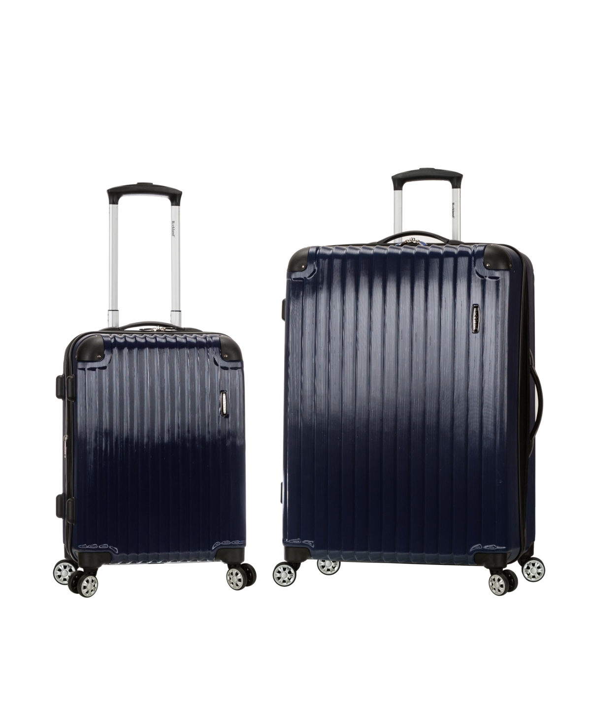 Santorini 2-Pc. Hardside Luggage Set - Grey