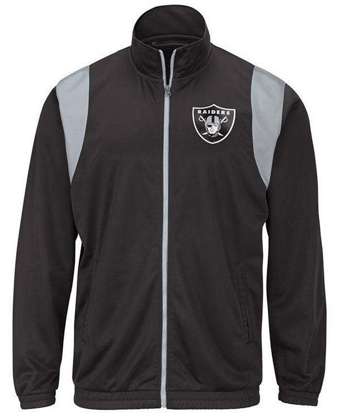 GIII Sports Men's Oakland Raiders Clutch Time Track Jacket & Reviews