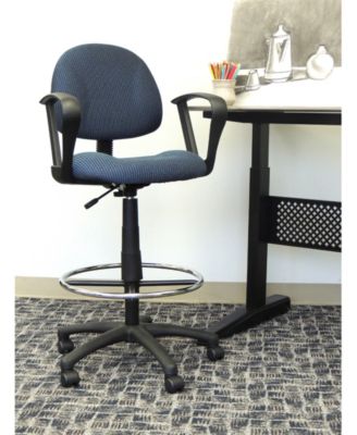 Boss Office Products Drafting Stool W Footring And Loop Arms Macy S   11347188 Fpx.tif