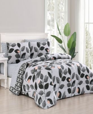 Geneva Home Fashion - Kenna 7pc Queen Bed in a Bag