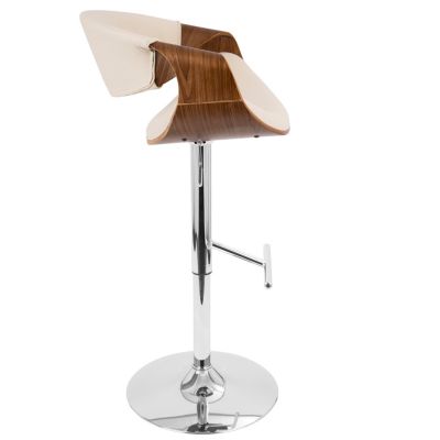 Curvo Adjustable Barstool with Swivel