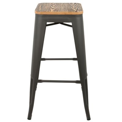 Oregon Stackable Barstool Set of 2
