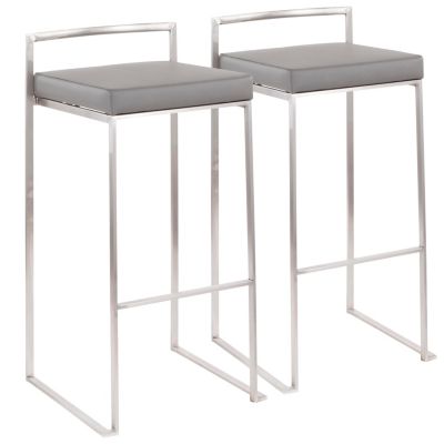 Fuji Stackable Barstool Set of 2