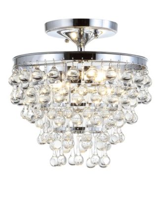 Toronto Metal or Crystal Led Flush Mount