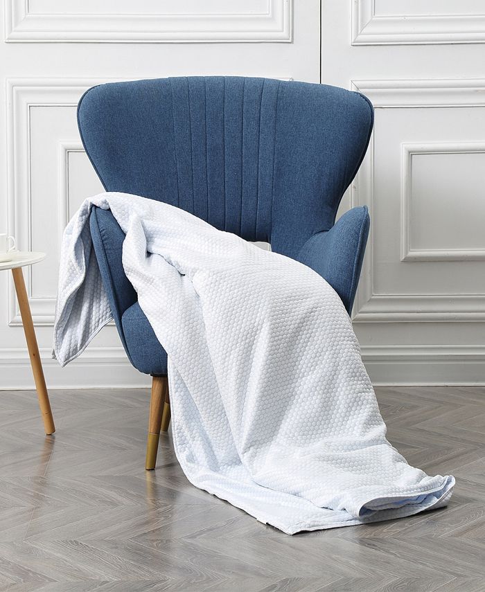 BlanQuil Chill 15lb Cooling Weighted Blanket Macy's