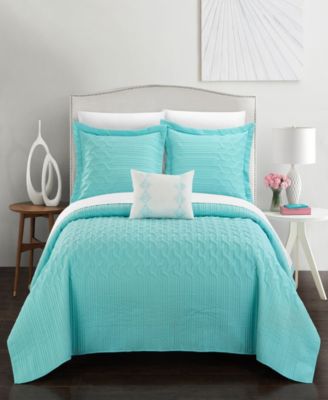 Chic Home - Shalya 4-Pc. King Quilt Set