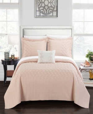 Chic Home Shalya 4 Piece King Quilt Set