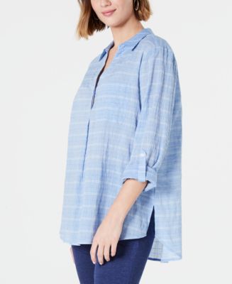 Charter Club Petite Popover Utility Top, Created for Macy's - Macy's