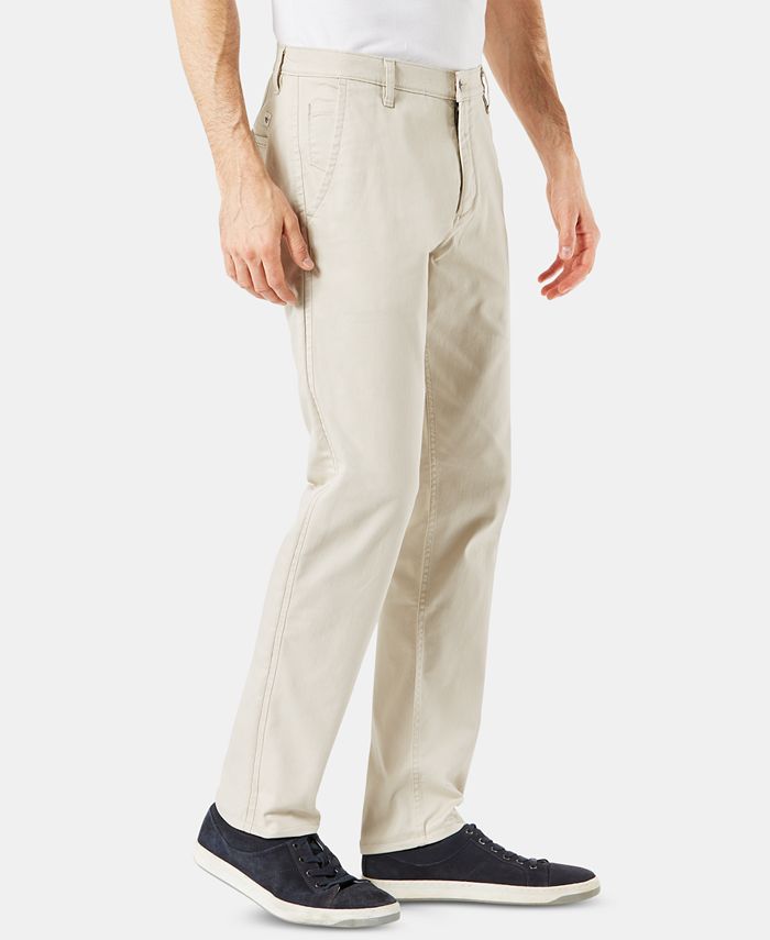 Dockers Men's All Seasons SlimFit Alpha Khaki Pants, Created for Macy