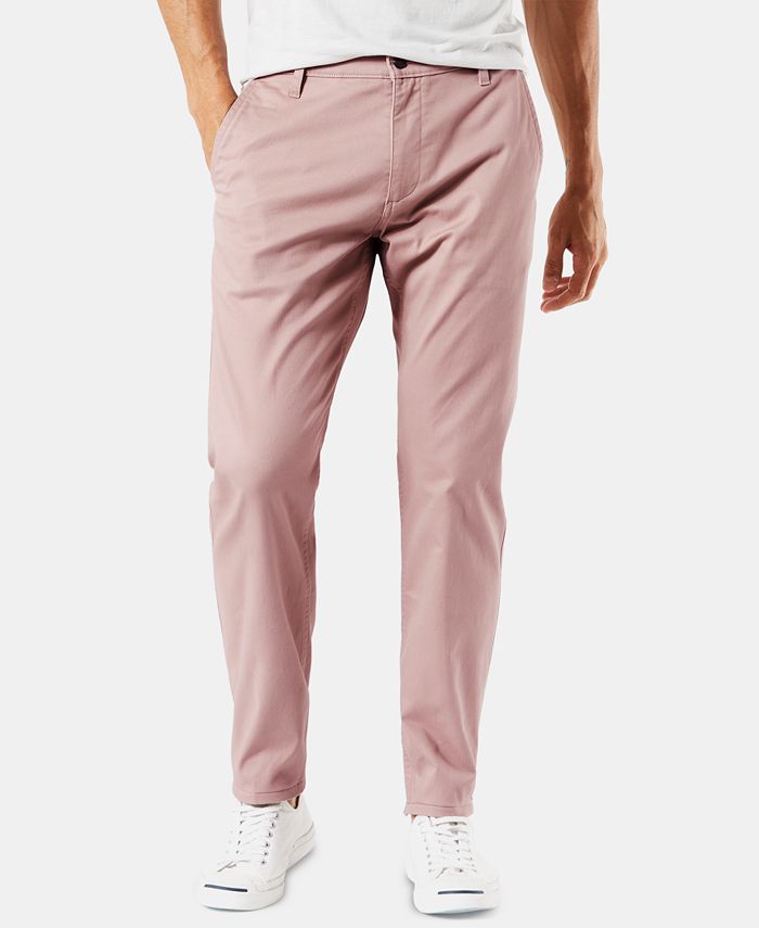 Dockers Men's Alpha Slim-Fit All Seasons Khaki Pants, Created for Macy ...